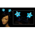 60 Day Imprinted Light Up Blue Star Head Bopper